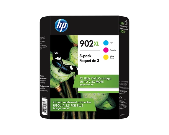 Ink Supplies, HP 902XL High Yield Yellow Original Ink Cartridge, T6M10AN#140