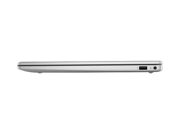 23C1 INTEL OPP HP 15.6 inch Laptop PC FFPlusPlus NaturalSilver nonFPR nonODD CoreSet LeftProfile WhiteBG