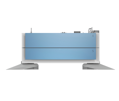 HP LaserJet 2x520 sheet Workgroup Paper Tray/Stand