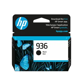 HP 936 Black Original Ink Cartridge, 4S6V2LN