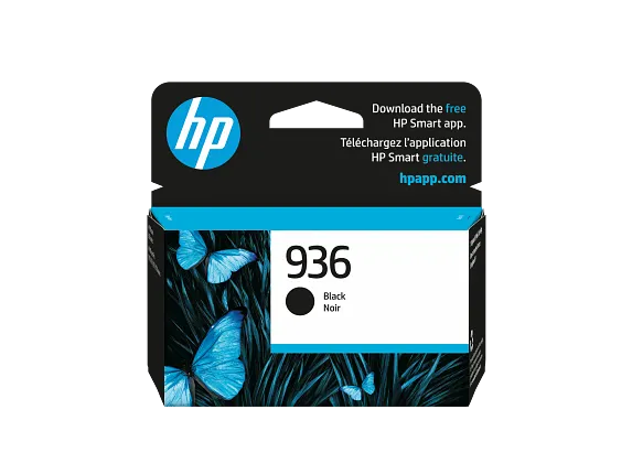 Ink Supplies, HP 936 Black Original Ink Cartridge, 4S6V2LN