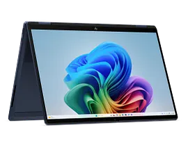 HP OmniBook X Flip 2-in-1 Laptop Next Gen AI 14, Windows 11 Home, 14", Touch screen, Intel® Core™ Ultra 9, 32GB RAM, 2TB SSD, 3K, Atmospheric blue