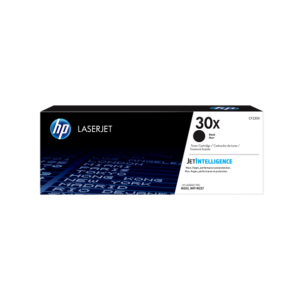 HP 30X Black Toner Cartridge CF230X CF230-00904 a - EMEA