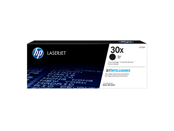 HP 30X Black Toner Cartridge CF230X CF230-00904 a - EMEA