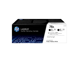 HP 78A 2-pack Black Original LaserJet Toner Cartridges