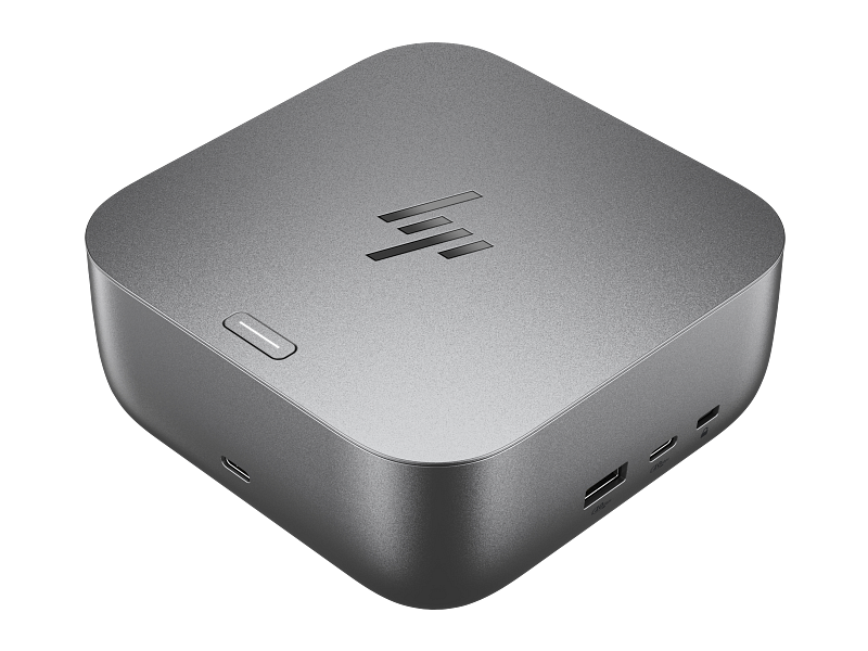 HP-Thunderbolt-4-Ultra-180W-G6-Dock-MeteorSilver-Catalog-VisID-WhiteBG-UpperFrontLeft