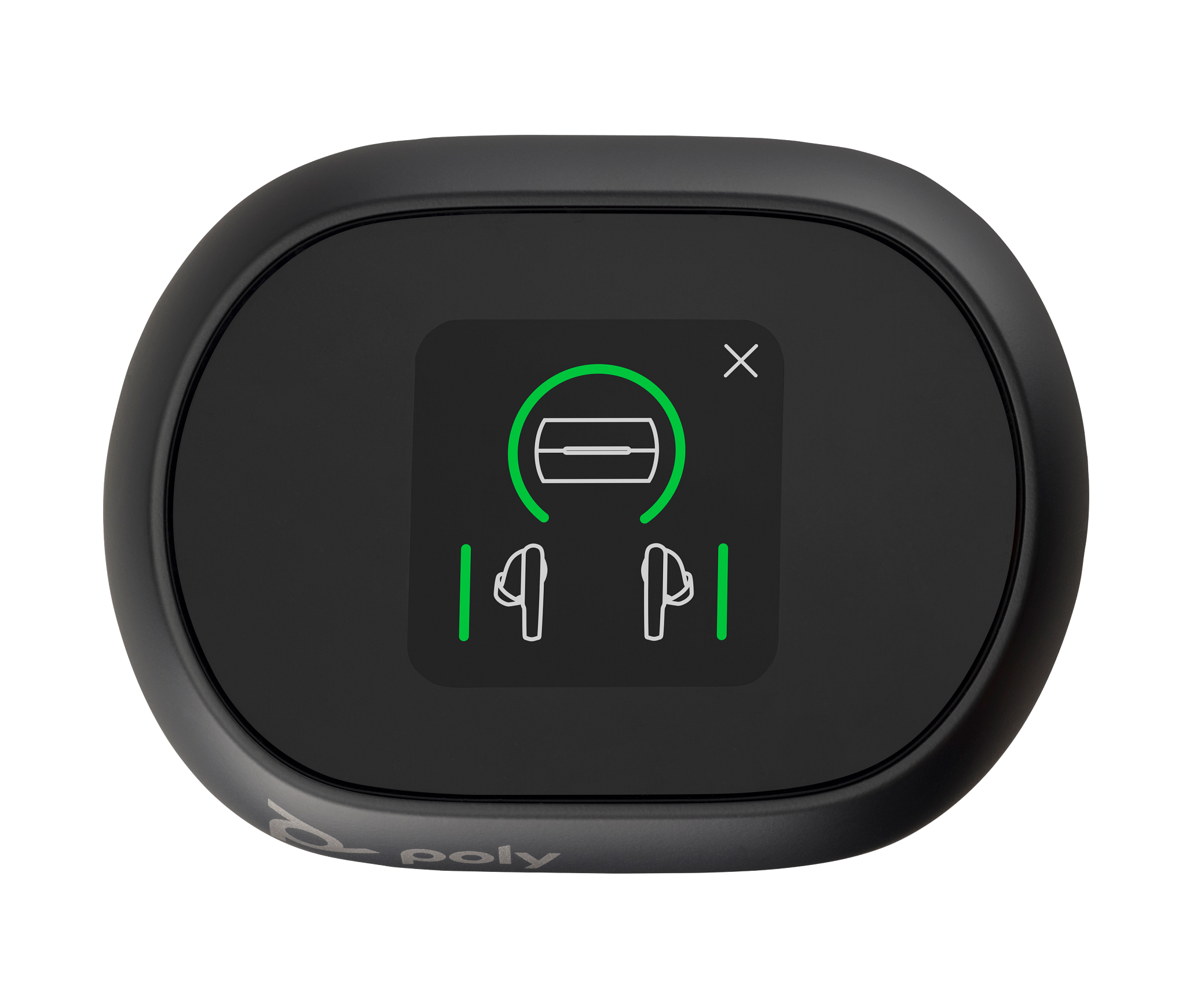 HP 7Y8G6AA Poly Voyager Free 60+ UC White Sand Earbuds +BT700 USB-C Adapter +Touchscreen Charge Case