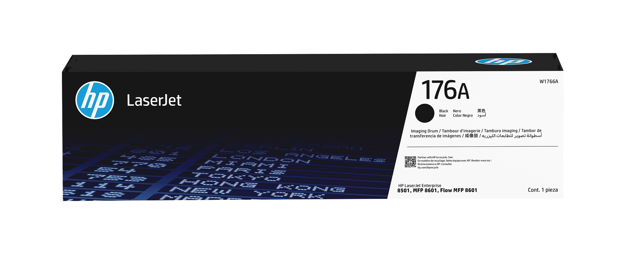 HP LaserJet 176A Black Imaging Drum W1766A W1766-00006a WW