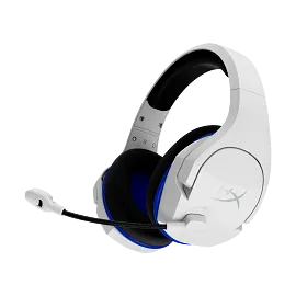 HyperX Cloud Stinger Core - Wireless Gaming Headset - PlayStation - White-Blue