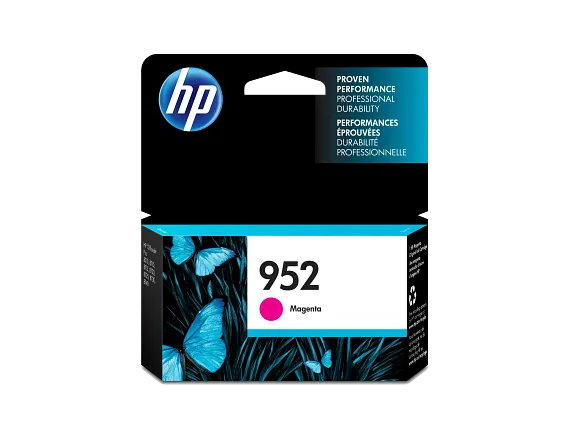 HP® 952 Magenta Original Ink Cartridge (L0S52AN#140)