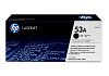 HP 53A Q7553A Fekete toner / festékkazetta Laserjet P2014 / P2015 / M2727 sorozatú nyomtatókhoz (3000 old.)