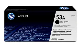 HP 53A Black Original LaserJet Toner Cartridge, Q7553A