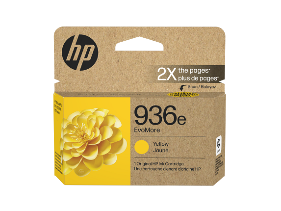 Photos - Printer HP 936e EvoMore Yellow Original Ink Cartridge, 4S6V5LN 4S6V5LN