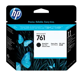HP 761 Matte Black/Matte Black DesignJet Printhead, CH648A