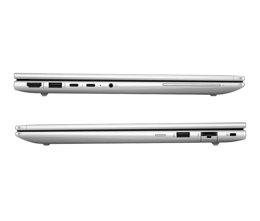 Hp elitebook 640 g11 prikaz priključkov z obeh strani