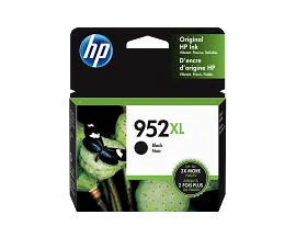 HP 952XL High Yield Black Original Ink Cartridge, F6U19AN#140