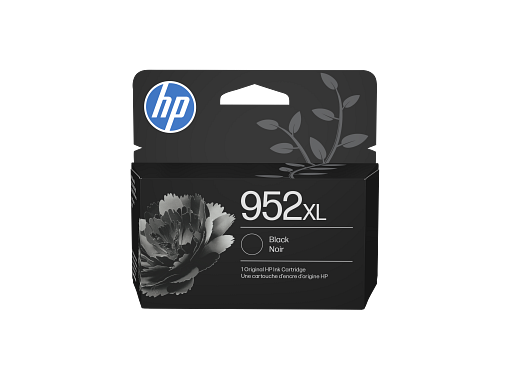 HP 952XL High Yield Black Original Ink Cartridge, F6U19AN#140