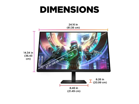 Customer Reviews: OMEN 27qs Gaming Monitor 27-Inch QHD