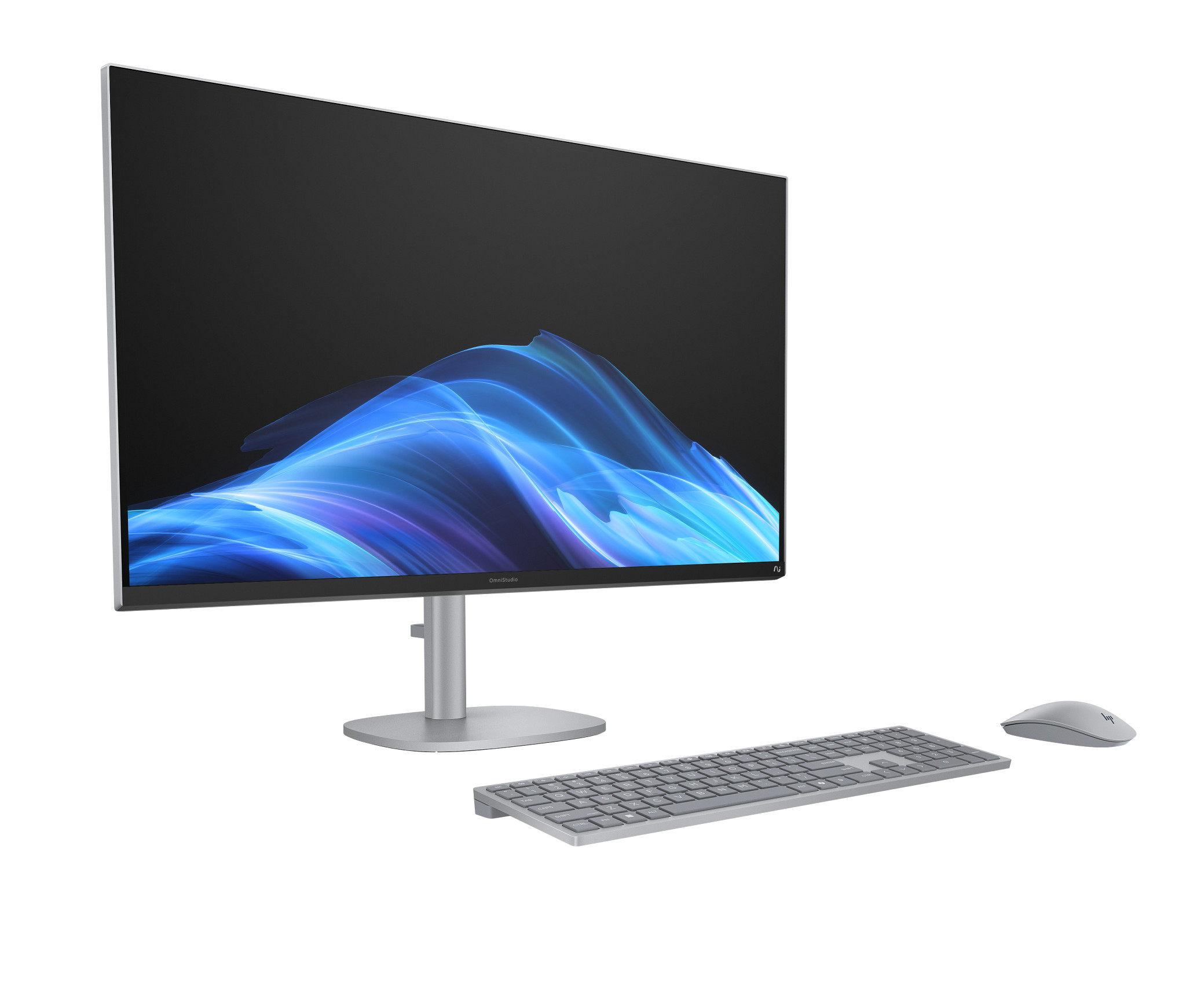 HP OmniStudio X All-in-One Desktop Next Gen AI 32-c1075t PC, Windows 11 Home, 31.5", Intel® Core™ Ultra 7, 16GB RAM, 1TB SSD, 4K UHD, Meteor silver