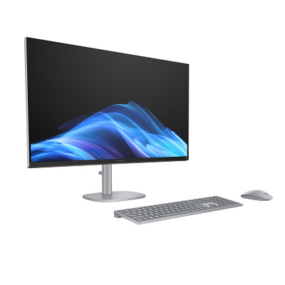 HP OmniStudio X All-in-One Desktop Next Gen AI 32-c1075t PC, Windows 11 Home, 31.5", Intel® Core™ Ultra 7, 16GB RAM, 1TB SSD, 4K UHD, Meteor silver