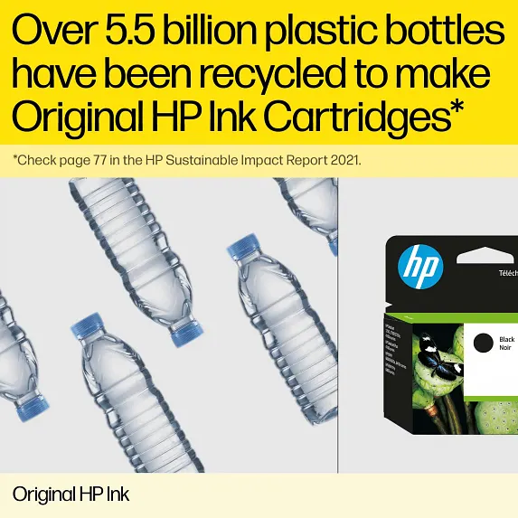 Series 6 of 8 HP PageWide Supplies, HP 972A Black Original PageWide Cartridge, F6T80AN