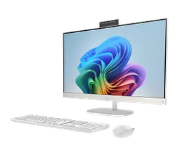 HP All-in-One Desktop Next Gen AI 27-ct2075m PC, Windows 11 Home, 27", AMD Ryzen™ AI 7, 16GB RAM, 512GB SSD, FHD, Jet black