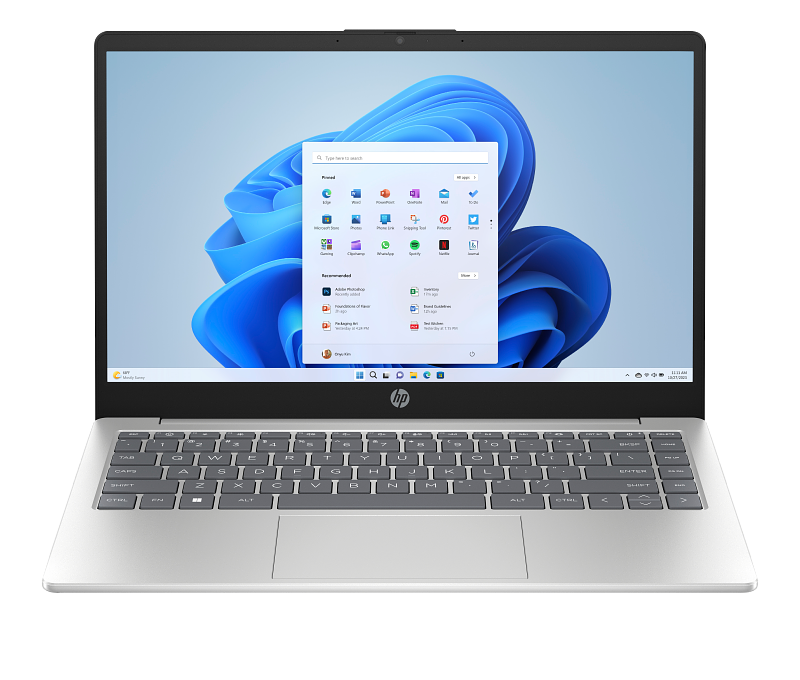 23C1-Intel OPP HP 14 inch Laptop PC FFPlus WWAN NaturalSilver NT HDcam nonFPR nonODD nonBackLit Win1