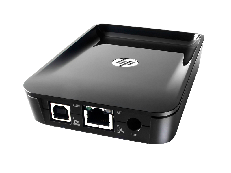 Parallel Port Networking HP JetDirect 170X Print Server - 1-Port RJ45 ...