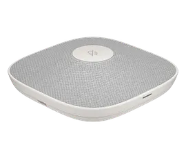 HP Poly Studio A2 White Table Microphone w/ Mounting Plate I/O cables