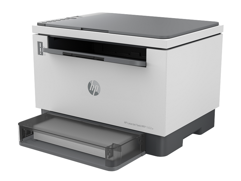 HP LaserJet Tank MFP 1602w Basalt All in one Left Facing