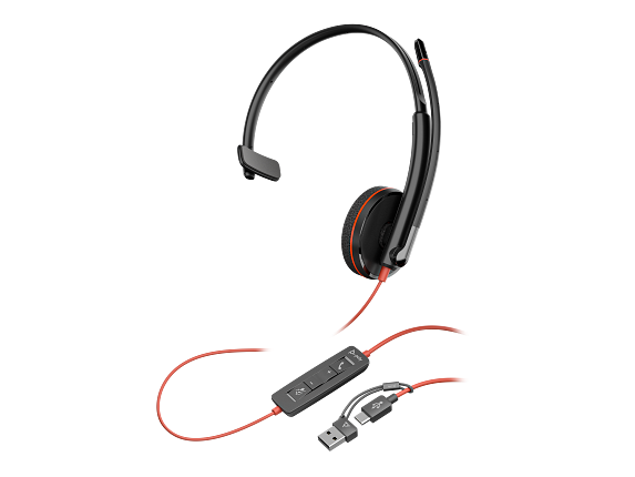 Blackwire 3200 series_Product__Product Only_Left profile closed