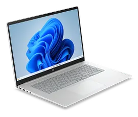 HP OmniBook 3 Laptop 17-dk0765nr 17.3", Windows 11 Home, Windows Laptop, Intel® Core™ 7, 16GB RAM, 512GB SSD, FHD, Glacier silver and canvas gray