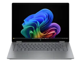 HP OmniBook X Flip 2-in-1 Laptop Next Gen AI 14-fk0047nr 14", Touch screen, Windows 11 Home, AMD Ryzen™ AI 7, 16GB RAM, 512GB SSD, 2K, Meteor silver