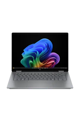 HP OmniBook X Flip Next Gen AI 14, Windows 11 Home, 14", Touch screen, AMD Ryzen™ AI 7, 16GB RAM, 512GB SSD, 2K, Meteor silver