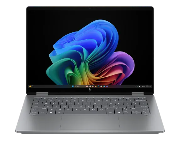 HP Home Laptop PCs, HP OmniBook X Flip Next Gen AI 14, Windows 11 Home, 14", Touch screen, AMD Ryzen™ AI 7, 16GB RAM, 512GB SSD, 2K, Meteor silver