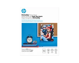 HP Everyday Photo Paper, Glossy, 52 lb, 8.5 x 11 in. (216 x 279 mm), 50 sheets Q8723A
