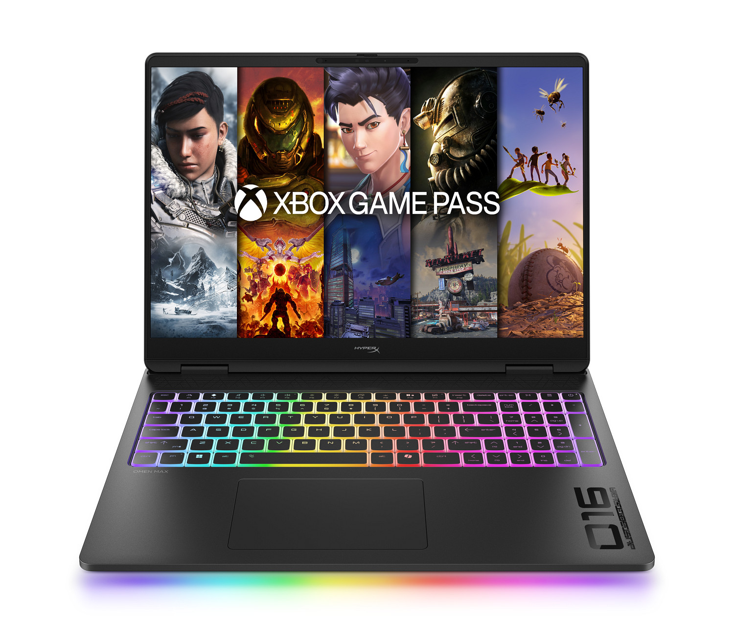 HyperX OMEN MAX 16 inch Gaming Laptop PC 16, Windows 11 Home, 16", Intel® Core™ Ultra 7, 32GB RAM, 1TB SSD, NVIDIA® GeForce RTX™ 5080, 2.5K, Shadow black