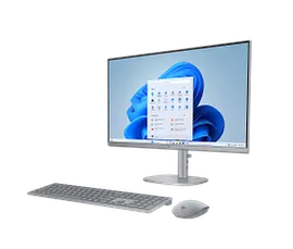HP OmniStudio X All-in-One 27-cs0065t Desktop PC, Windows 11 Home, 27", Touch screen, Intel® Core™ Ultra 5, 16GB RAM, 512GB SSD, FHD, Meteor silver