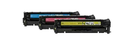 HP 125A Yellow Original LaserJet Toner Cartridge, CB542A