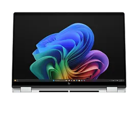 HP OmniBook X Flip 2-in-1 Laptop Next Gen AI 14-fm0047nr 14", Touch screen, Windows 11 Home, Intel® Core™ Ultra 7, 16GB RAM, 512GB SSD, 2K, Glacier silver