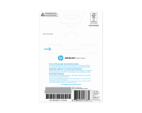 HP Advanced Photo Paper Glossy 65 lb 4 x 6 in. (101 x 152 mm) 50 sheets