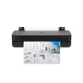 HP DesignJet T250 Large Format 24" Plotter Printer – Fast, High-Quality Plotter Printer for CAD, Posters & Drawings with 2 year warranty
