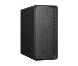 HP OmniDesk Desktop M02-0095m PC, Windows 11 Home, AMD Ryzen™ 7, 16GB RAM, 2TB SSD, NVIDIA® GeForce RTX™ 3050, Gray wood