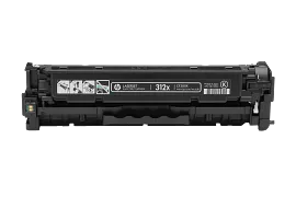 HP 312X High Yield Black Original LaserJet Toner Cartridge, CF380X