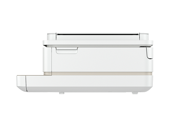 HP Envy 6555e All-in-One Printer with 3 Months of Instant Ink for free with HP+, AI-enabled - Left profile closed