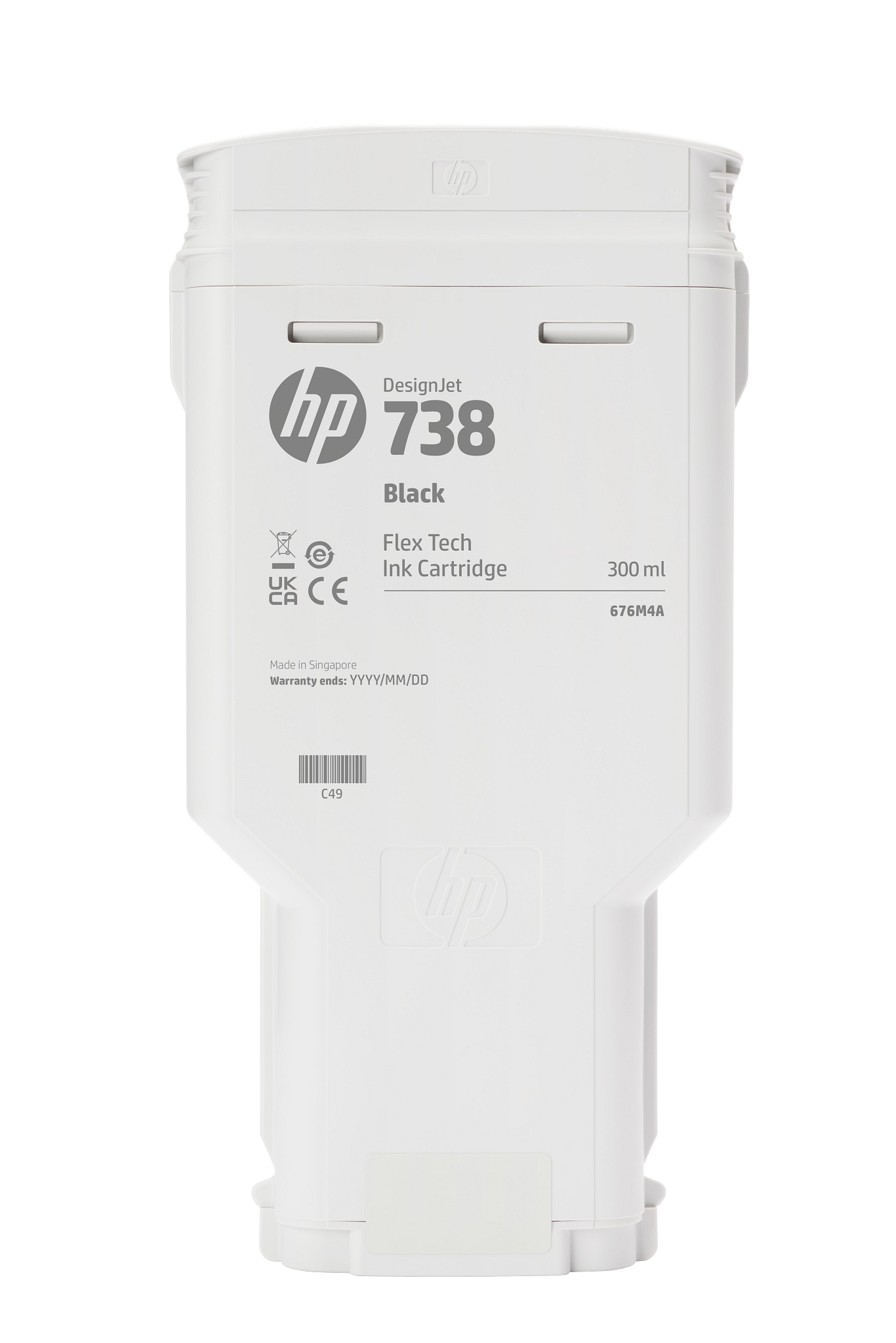 HP 738 Flex Tech Ink 300ml Black