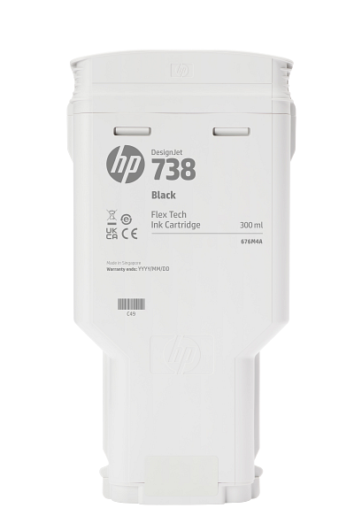 HP 738 300-ml Magenta DesignJet Ink Cartridge
