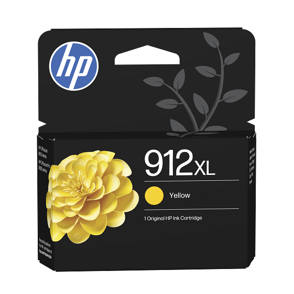 HP 912XL Yellow EMEA Ink Cartridge 3YL83AE #LS2