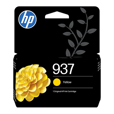 HP 937 Yellow Original Ink Cartridge