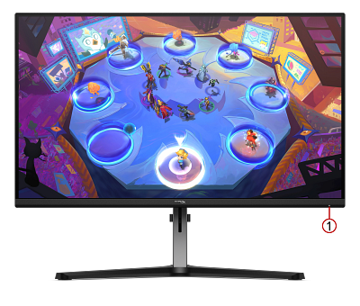 HyperX OMEN 27 inch FHD 144Hz Gaming Monitor - OMEN 27e